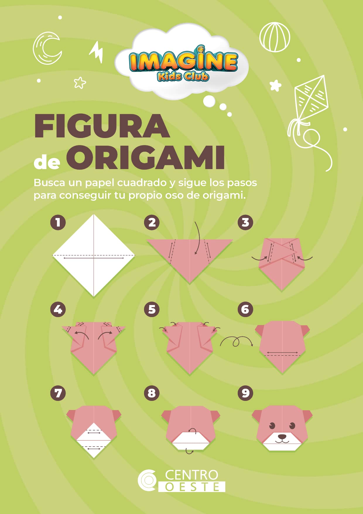 Imagine kids club origami